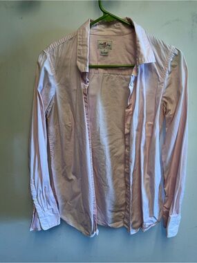 J. Crew Men's Light Pink Button-Up Dress Shirt